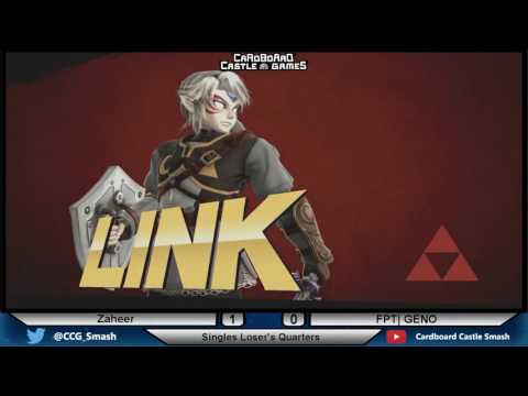 CCG Smash Singles - Loser's Bracket - Zaheer vs FPT| GENO