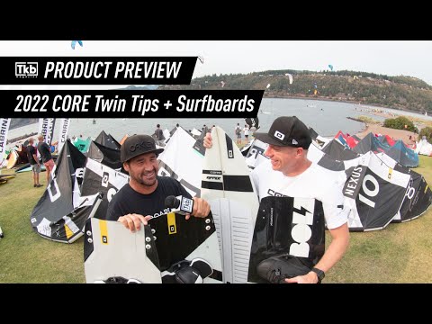 2022 Core Twin Tips and Surfboards Product Preview