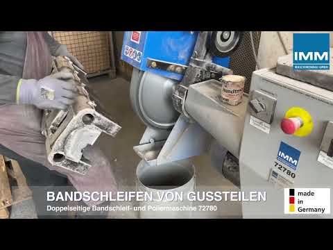 Doppelseitige Bandschleifmaschine 72780