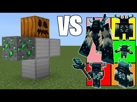 The Emerald Golem vs ALL Wardens