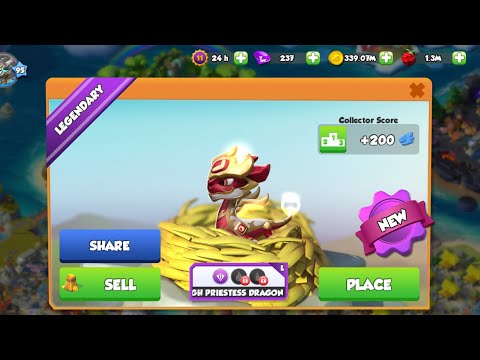 Did you get HIGH PRIESTESS Dragon|| Dragon Mania legends