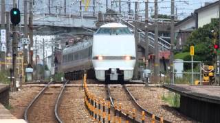 preview picture of video '683系4000番台特急サンダーバード 粟津駅通過 Limited Express Thunderbird'