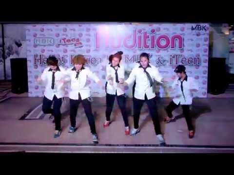 140328 Cypher cover BTS - Boy In Luv @Hello! Korea 2014 (Audition)