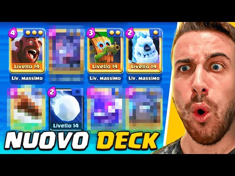 Gioco col *NUOVO* Deck del DOMATORE! Clash Royale ITA!
