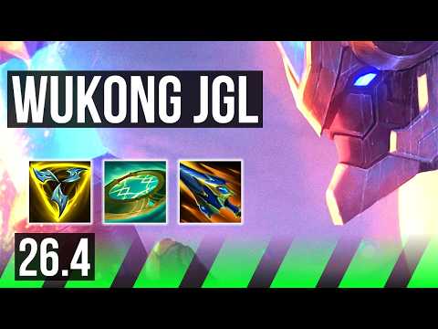 WUKONG vs KHA'ZIX (JGL) | 39K damage | BR Grandmaster | 26.4