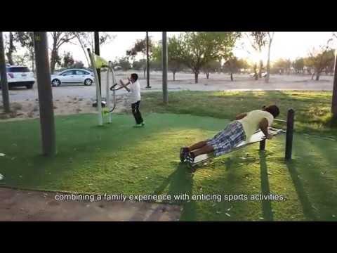 Ofakim Park Sports Complex - Green Lung for a Desert City