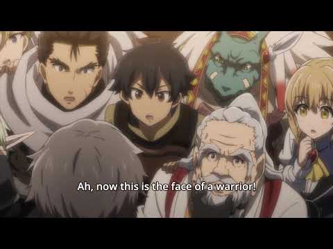 Goblin Slayer Ep.12 Final Scene - Goblin Slayer Takes Off His Helmet.