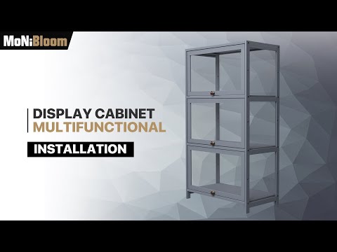 MoNiBloom - Display Case - A01-SC-001-T3 - Assembly/Installation Guide