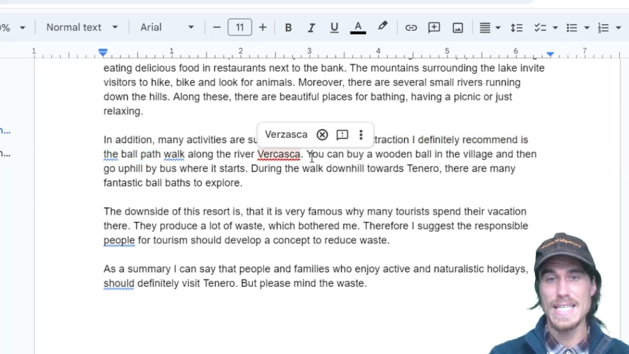 CAE Review Writing - C1 Advanced Exam