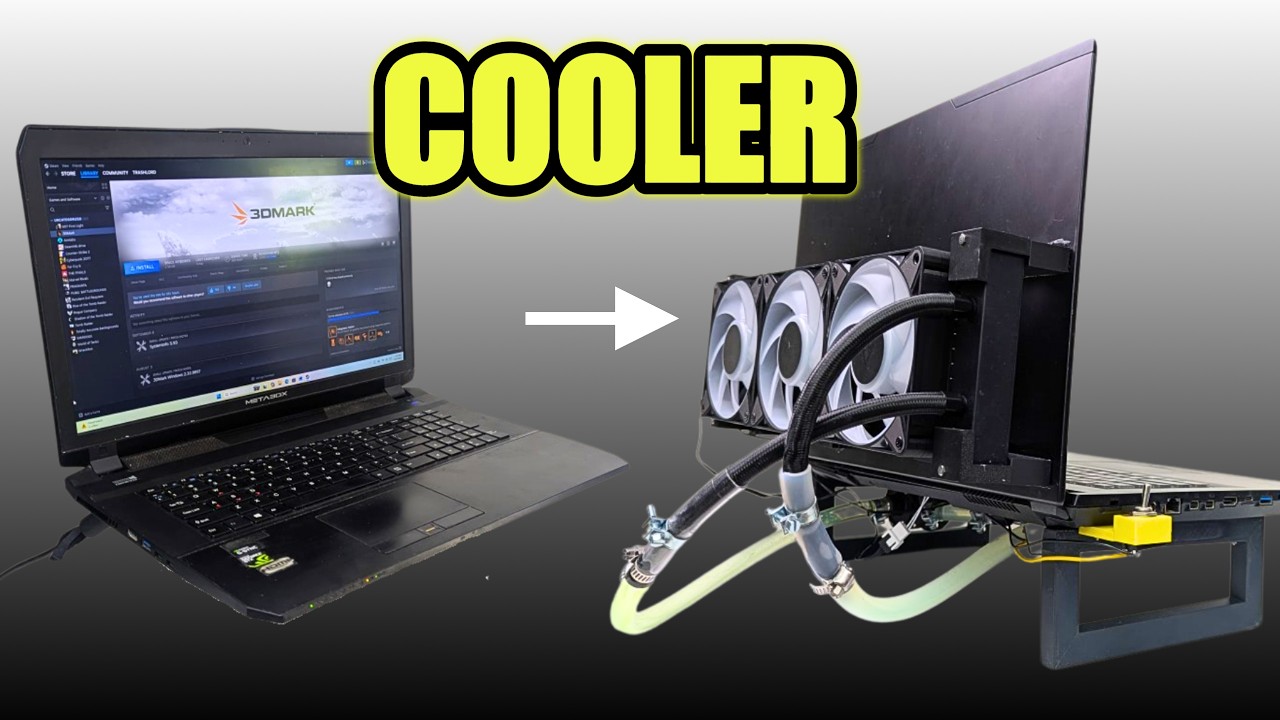 Laptop Cooling Is Stupid. I Fixed It. - YouTube
