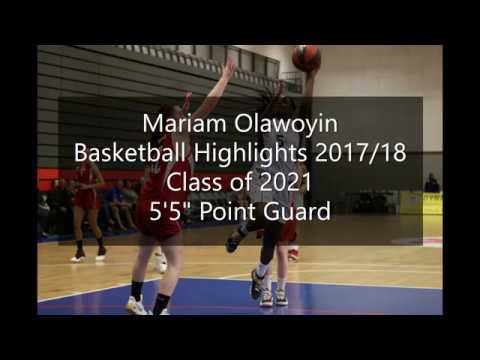 Mariam Olawoyin's Season Highlights 2017/18