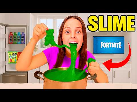 I MADE EDIBLE SLIME!!