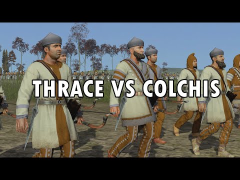 Thrace vs Colchis - Multiplayer Battle - Total War Rome 2
