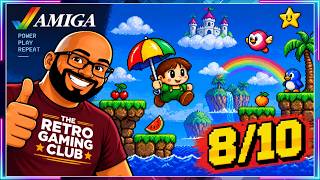 Parasol Stars (Amiga) Review | Brollies, Bubbles & Absolute