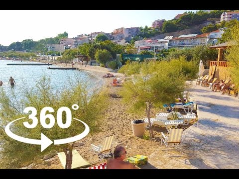 GOLUBINKA BEACH — OMIŠ | 360º VR | Pointers Travel