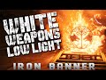 Destiny 2 IRON BANNER CHALLENGE - White Weapons, Low Light Level