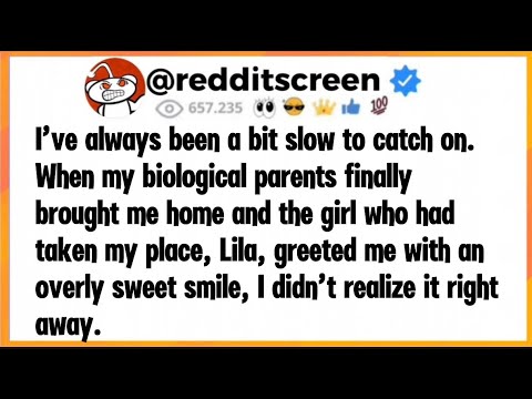 I've always been a bit slow on the uptake. So when my biological parents finally brought me home and