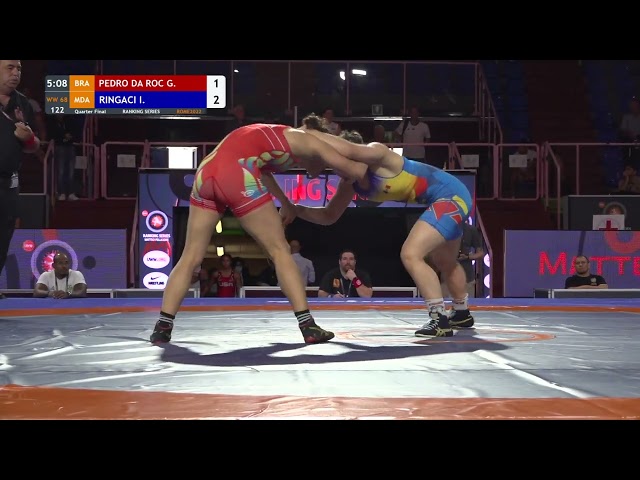 1795 | 122 | Seniors WW 68kg | 1/4 Final | PEDRO DA ROCHA Grabriela (BRA) | RINGACI Irina (MDA)