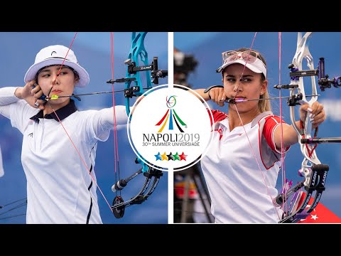 Korea v Turkey – compound women's team gold | Napoli 2019 Universiade