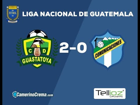 Guastatoya 2-0 Comunicaciones. Jornada 13 - Ap2017