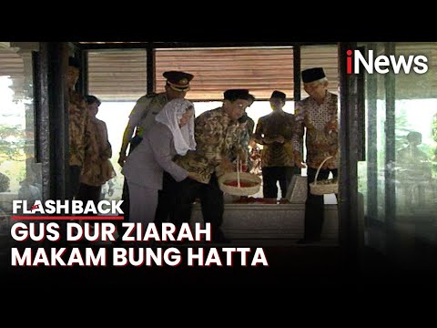 Gus Dur, Sudharmono, dan Meutia Hatta Ziarah ke Makam Bung Hatta di Tanah Kusir | Flashback