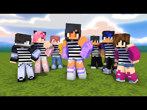 MONSTER SCHOOL :PRISON APHMAU AND FRIEDNDS DANCE JOANA MEME - MINECRAFT ANIMATION