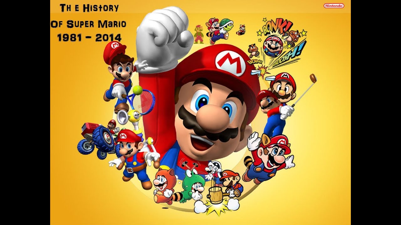 The history of Super Mario