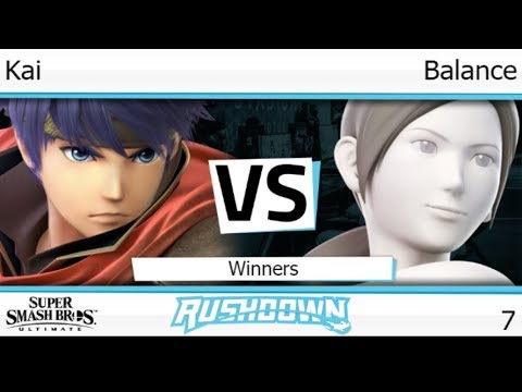 Rushdown 7 - Kai (Ike) vs Balance (Wii Fit) Winners - SSBU
