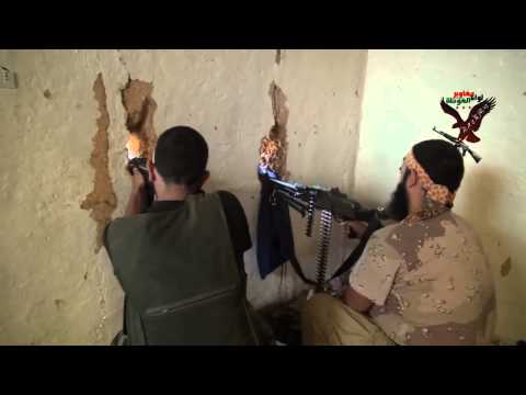 اشتباكات بين لواء مغاوير الغوطة وقوات النظام في حي جوبر في مدينة دمشق