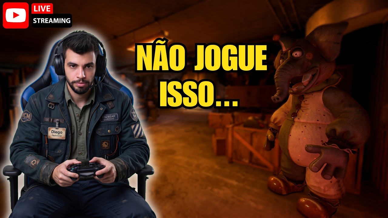 Five Nights at Freddys: Secret of the Mimic 🎃 O Maior Horror de Halloween no FNAF! 😱(Gameplay PT-BR)