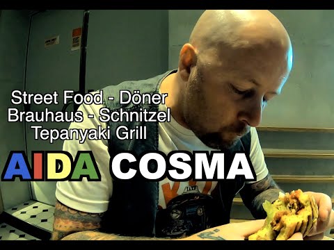 AidaCosma Kreuzfahrtschiff - Streetfood - Brauhaus und Tepanyakii Grill [4K]
