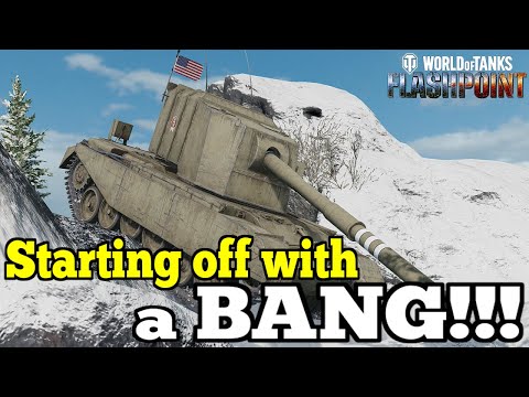 Starting Off with a BANG!!! || FV4005 Stage II || World of Tanks: Flashpoint