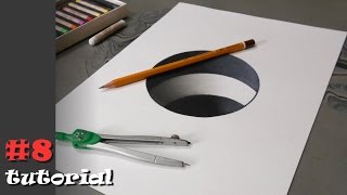 3d рисунок для начинающих. Как нарисовать - урок с объяснением! 3d рисунок для начинающих. Как нарисовать - урок с объяснением!
