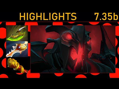 🌟Shadow Fiend 25+ Kills! Carry Highlights 7.35b - Dota 2 Top MMR