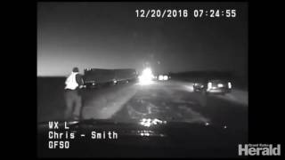 Near collision with a Grand Forks Deputy sparks warning to other drivers
