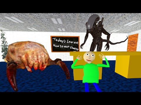 ЧУЖОЙ И ХЕДКРАБ В ШКОЛЕ БАЛДИ ВЫЖИВАНИЕ В ГАРРИС МОД ► Garry's Mod