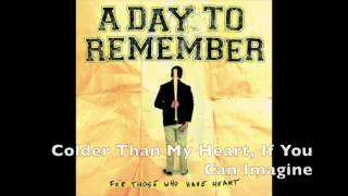 A Day to Remember - For Those Who Have Heart [FULL ALBUM]