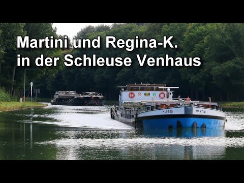 Doppelpack in der Schleuse Venhaus - Martini und Regina K.