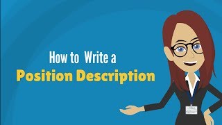 How to Write a Position Description
