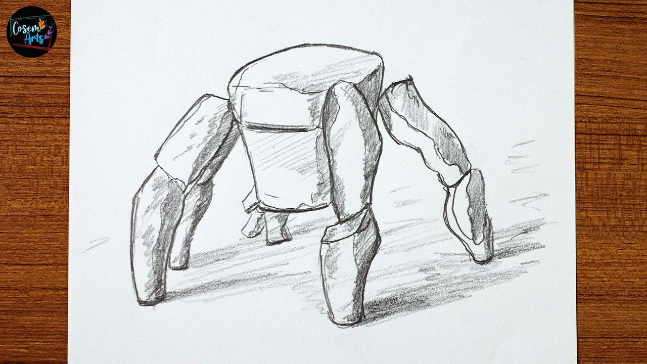 Rocky Pencil Sketch Project Hail Mary