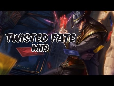 Twisted Fate Mid vs Brand - Diamond - Preseason 6 - Patch 5.23