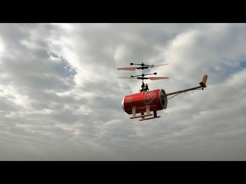 How to Make a Soda Can Helicopter at Home