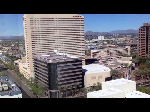 Schindler Traction Scenic And Internal Elevators At Hyatt Regency - Downtown Phoenix