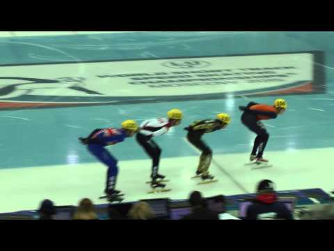 ELISTRATOV, ELEY, VAN DER WART, KOLENC, YOKOYAMA. Short-Track ISU World Championship 2015 1000m Men