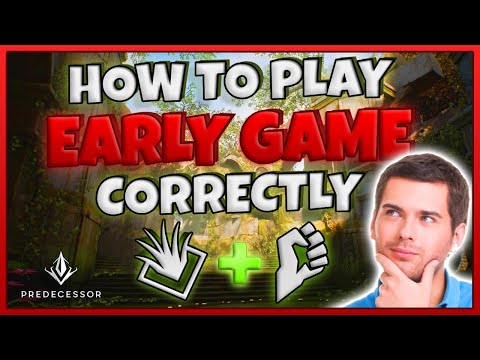 HOW To CORRECTLY Play the EARLY-GAME in PREDECESSOR! | Offlane & Jungle Edition