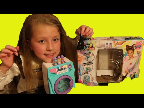 Tie-Dye Slime Machine [Bluebell Toy Unboxing and Play] [Bluebell and River]