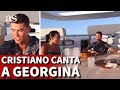 Cristiano DEDICA a GEORGINA un vídeo y CANTA en DIRECTO: SORPRENDE | AS