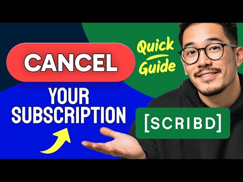 How to CANCEL Scribd SUBSCRIPTION (Step by Step)