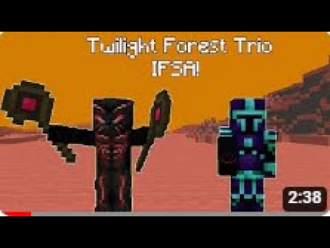 Insane Twlight Forest Trio İfşa! Part 1 in Minecraft!