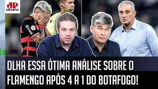 ‘Qual é a explicação? O que mais chama a atenção é que o Flamengo…’; 4 a 1 do Botafogo gera debate